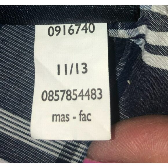 Y2K TAN TOMMY HILFIGER WINDBREAKER SZ L FULL ZIP PLAID LINING MENS - Picture 7 of 8